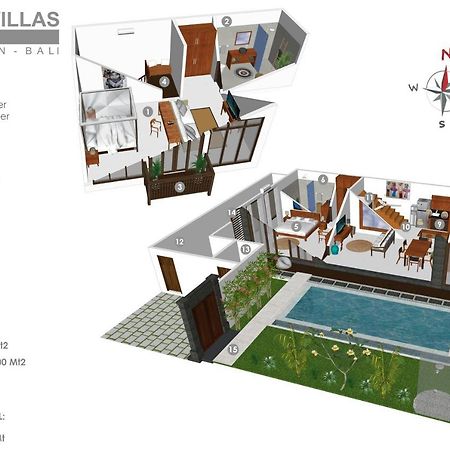 3Br Villa Erja - Minggu Villas Kerobokan Zewnętrze zdjęcie